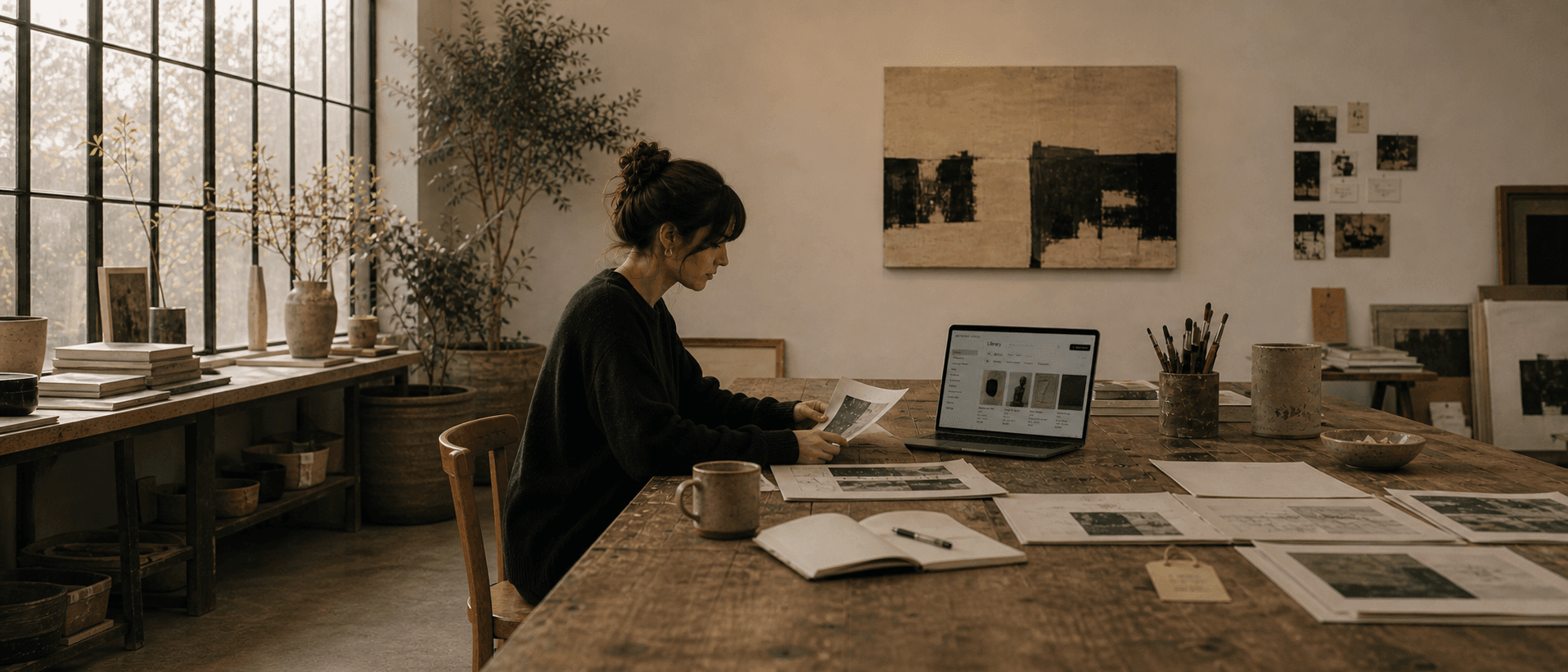 Artwork Codex workspace view